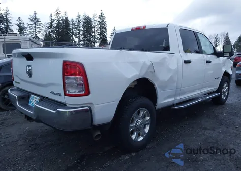 2024 Ram 2500 Big Horn 4X4 6'4 Box from USA, damaged, VIN 3C6UR5DL4RG336372